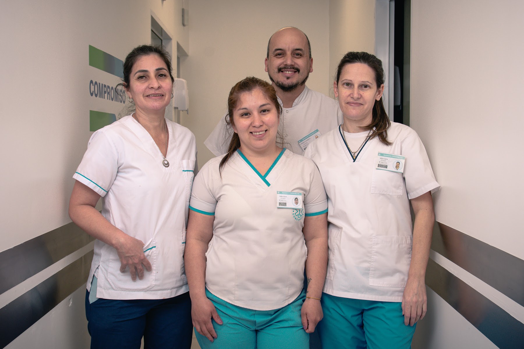 Equipo de enfermería de Sanatorio Concordia
